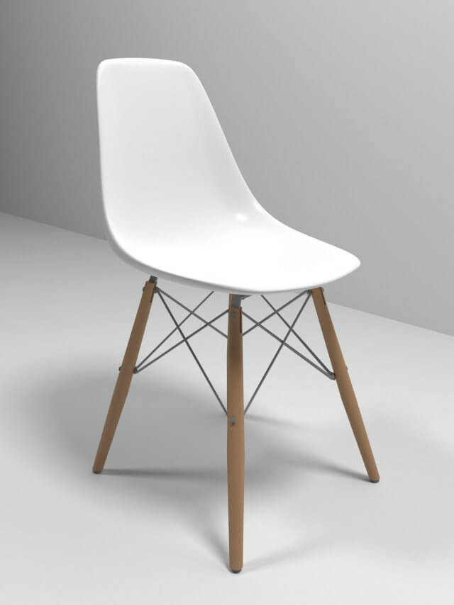 Eames Plastic Side Chair 1 (1)