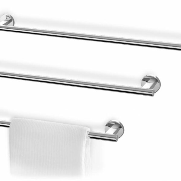 towel rail scala glossy stainless steel